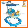 customer brand 812 baby walker can height adjustment with canopy and push sticker